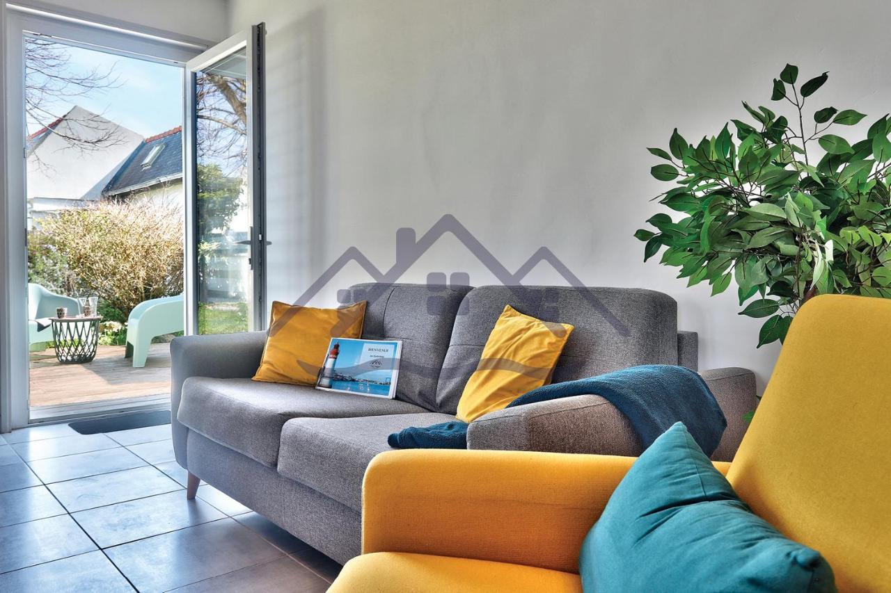 Kerbraz: Duplex Maison with Garden in Le Guilvinec Villa Exterior photo